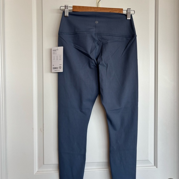 Athleta Transcend Set - 7/8 Leggings + Crop Tank in Slate (New with tags) - Picture 7 of 8